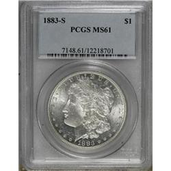 1883-S $1 MS61 PCGS