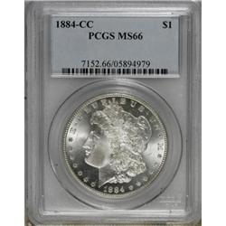 1884-CC $1 MS66 PCGS