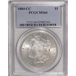 1884-CC $1 MS66 PCGS