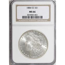 1884-CC $1 MS66 NGC