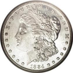 1884-S $1 MS61 NGC