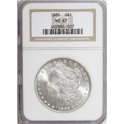 1885 $1 MS67 NGC