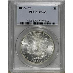 1885-CC $1 MS65 PCGS