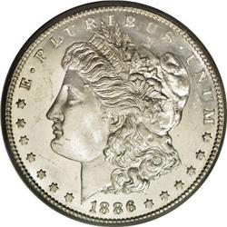 1886-S $1 MS64 Deep Mirror Prooflike PCGS