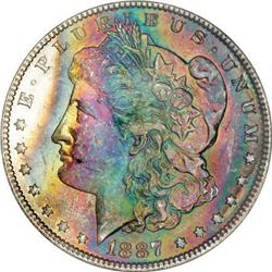 1887 $1 MS65 PCGS