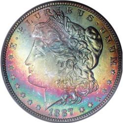 1887 $1 MS65 PCGS