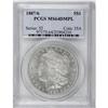 Image 3 : 1887/6 $1 MS64 Deep Mirror Prooflike PCGS