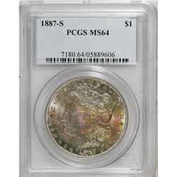 1887-S $1 MS64 PCGS