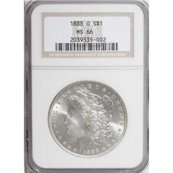1888-O $1 MS66 NGC