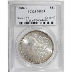 1888-S $1 MS65 PCGS
