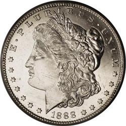 1888-S $1 MS64 Deep Mirror Prooflike PCGS