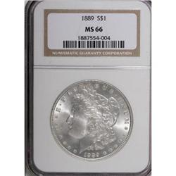 1889 $1 MS66 NGC