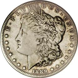 1889-CC $1 AU50 Details ANACS