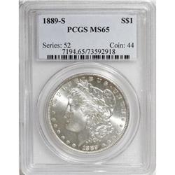 1889-S $1 MS65 PCGS