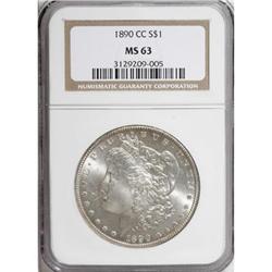1890-CC $1 MS63 NGC