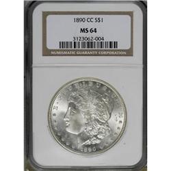 1890-CC $1 MS64 NGC
