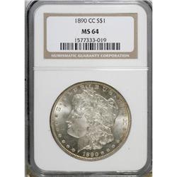 1890-CC $1 MS64 NGC
