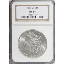 1890-CC $1 MS64 NGC