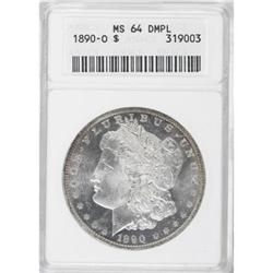 1890-O $1 MS64 Deep Mirror Prooflike ANACS