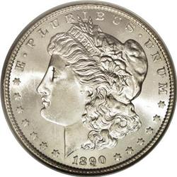 1890-S $1 MS66 NGC