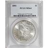 Image 1 : 1891 $1 MS64 PCGS