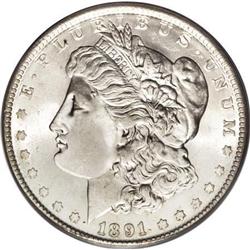 1891 $1 MS65 PCGS