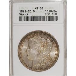 1891-CC $1 MS63 ANACS