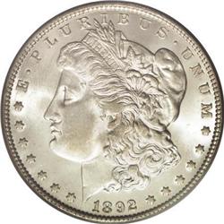 1892 $1 MS65 PCGS