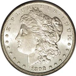 1892-CC $1 MS64 PCGS