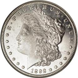 1892-CC $1 MS64 Deep Mirror Prooflike NGC