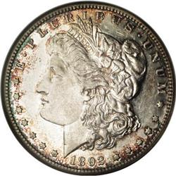 1892-S $1 AU53 Prooflike NGC