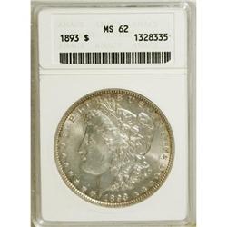 1893 $1 MS62 ANACS