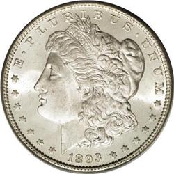 1893 $1 MS65 PCGS. CAC