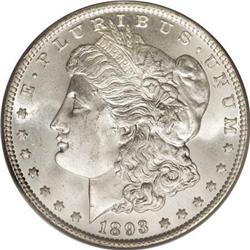 1893 $1 MS65 PCGS