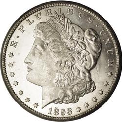 1893-CC $1 MS63 PCGS