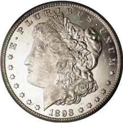 1893-CC $1 MS63 PCGS