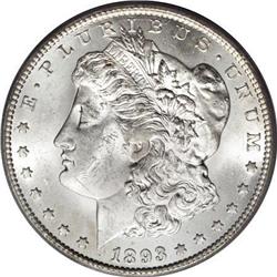 1893-CC $1 MS63 PCGS