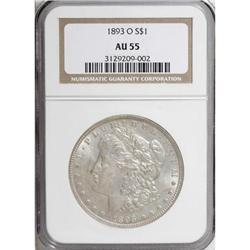 1893-O $1 AU55 NGC
