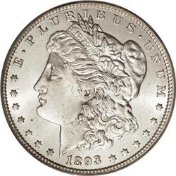 1893-O $1 MS62 PCGS