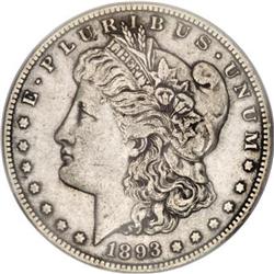 1893-S $1 VF35 PCGS