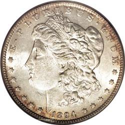 1894 $1 AU58 PCGS