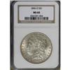 Image 1 : 1896-O $1 MS60 NGC