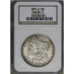 1896-O $1 MS61 NGC
