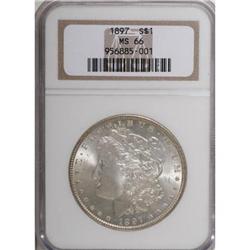 1897 $1 MS66 NGC