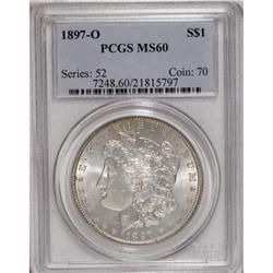 1897-O $1 MS60 PCGS