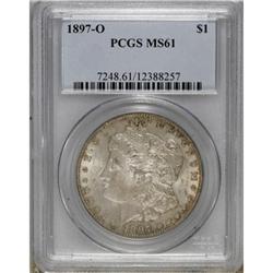1897-O $1 MS61 PCGS