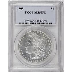 1898 $1 MS66 Prooflike PCGS
