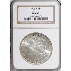 1901-S $1 MS63 NGC