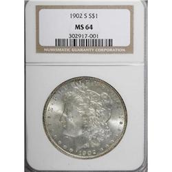 1902-S $1 MS64 NGC