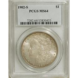 1902-S $1 MS64 PCGS